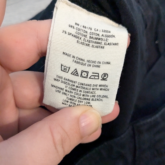 Anthropologie Utility Pant with Side Buckle Size 28 - Picture 3 of 5